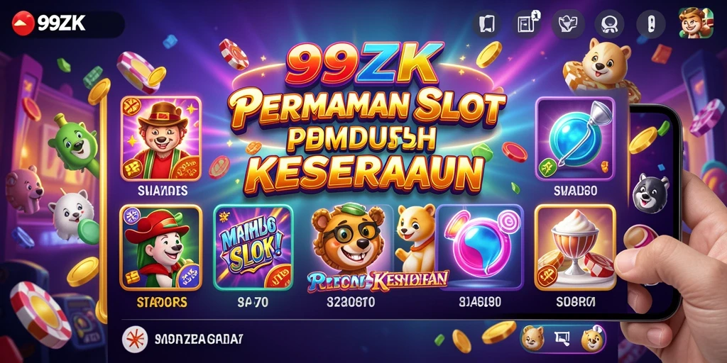 Screenshot gameplay Slot 99ZK yang menampilkan keseruan bermain.