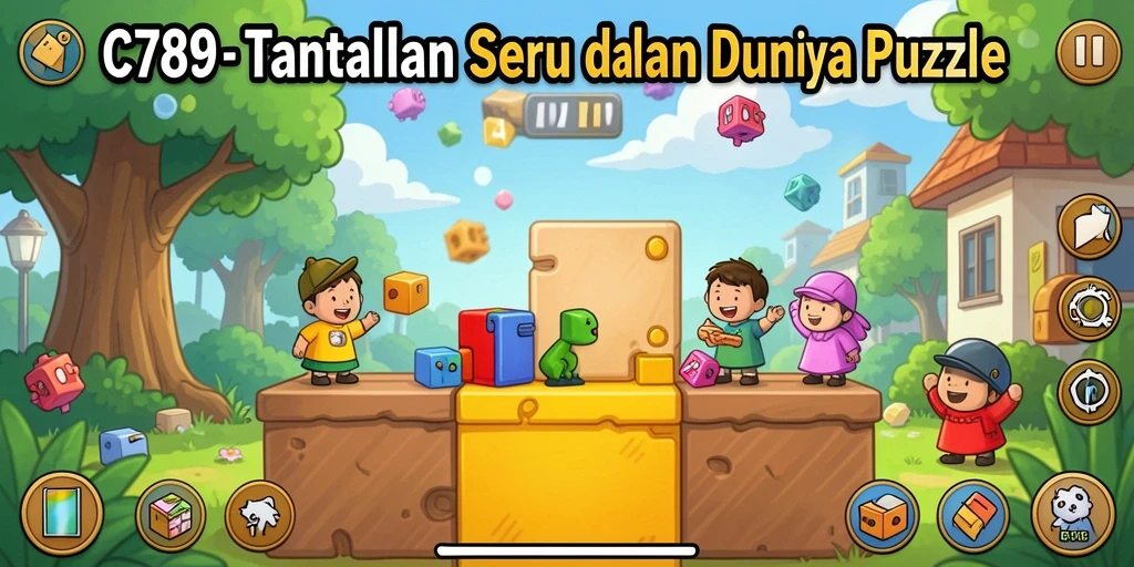 Tampilan gameplay C789 yang menarik dan menantang.
