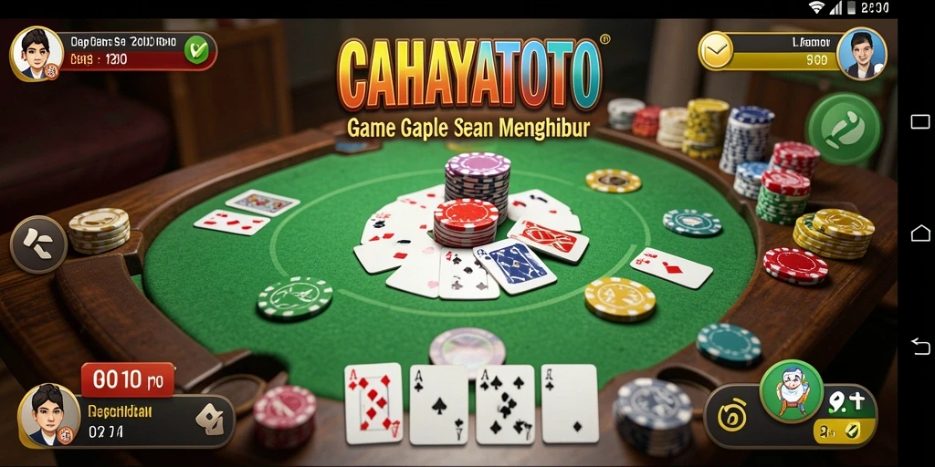 Tampilan gameplay CAHAYATOTO yang seru dan interaktif.