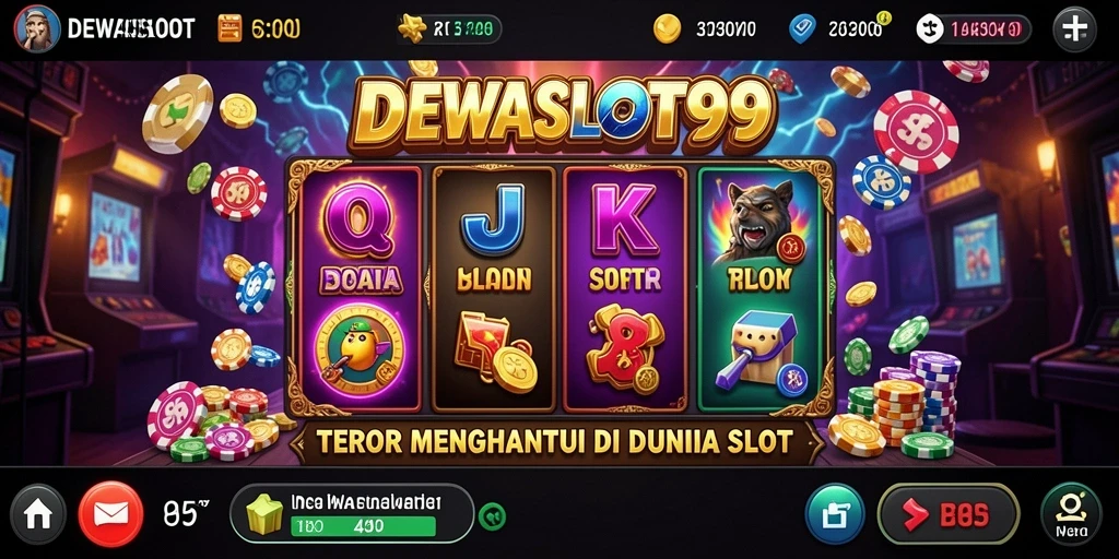Screenshot DEWASLOT99 menampilkan suasana menyeramkan yang mendebarkan.