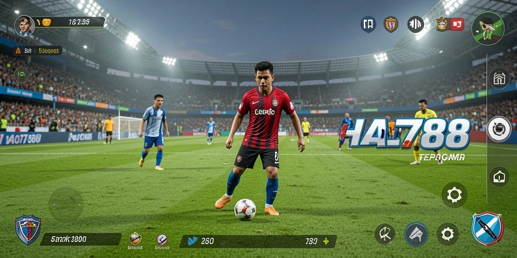 Tangkapan layar <strong>HAO788</strong> menunjukkan aksi seru dalam permainan sepak bola.