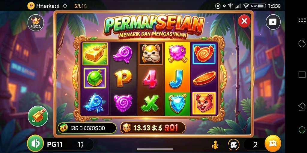Screenshot utama PG11 menampilkan gameplay Slot yang menarik dengan grafis yang memukau.
